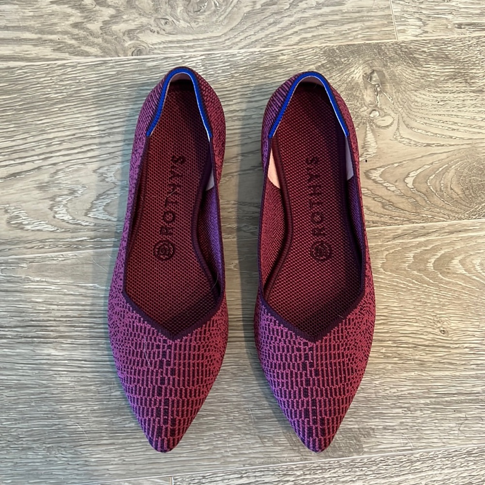 Rothy’s The Point x Python Print in Fig